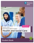 Image for BTEC Tech Award 2022 Health and Social Care Student Book