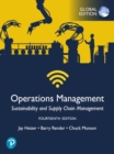 Image for Operations Management: Sustainability and Supply Chain Management, Global Edition