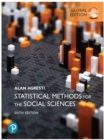 Image for Statistical Methods for the Social Sciences