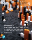 Image for Statistical Methods for the Social Sciences, Global Edition
