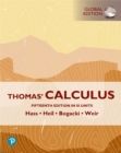 Image for Thomas&#39; Calculus, SI Units + MyLab Mathematics with Pearson eText