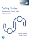 Image for Selling Today: Partnering to Create Value, Global Edition -- (Perpetual Access)