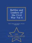 Image for Battles and Leaders of the Civil War Vol 4 - War College Series