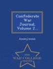 Image for Confederate War Journal, Volume 2... - War College Series