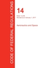 Image for CFR 14, Parts 1 to 59, Aeronautics and Space, January 01, 2017 (Volume 1 of 5)