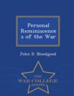 Image for Personal Reminiscences of the War - War College Series