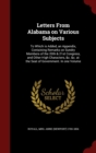 Image for Letters From Alabama on Various Subjects