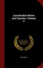 Image for Lincolnshire Notes And Queries, Volume 5