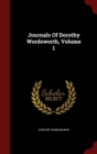 Image for Journals Of Dorothy Wordsworth, Volume 1