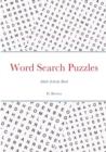 Image for Word Search Puzzles, Adult Activity Book