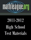 Image for High School Test Materials 2011-2012