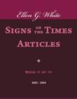 Image for Signs of the Times Articles - Book II of III