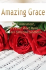 Image for Amazing Grace for C Instrument, Pure Lead Sheet Music by Lars Christian Lundholm