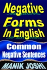 Image for Negative Forms in English: Common Negative Sentences