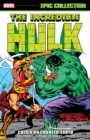 Image for Incredible Hulk Epic Collection: Crisis On Counter-earth