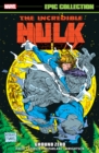 Image for INCREDIBLE HULK EPIC COLLECTION: GROUND ZERO