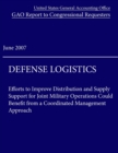 Image for Defense Logistics: Efforts to Improve Distribution and Supply Support for Joint Military Operations Could Benefit from a Coordinated Management Approach