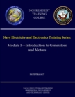 Image for Navy Electricity and Electronics Training Series: Module 5 - Introduction to Generators and Motors - Navedtra 14177 - (Nonresident Training Course)