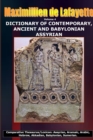 Image for Volume 4.DICTIONARY OF CONTEMPORARY, ANCIENT AND BABYLONIAN ASSYRIAN