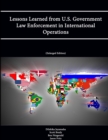 Image for Lessons Learned from U.S. Government Law Enforcement in International Operations (Enlarged Edition)