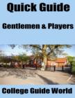 Image for Quick Guide: Gentlemen &amp; Players