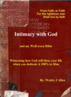 Image for Intimacy with God and my Well-worn Bible