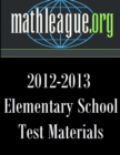 Image for Elementary School Test Materials 2012-2013