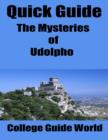 Image for Quick Guide: The Mysteries of Udolpho