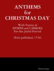 Image for Anthems for Christmas Day