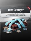 Image for Debt Destroyer - Discover How to Burn Your Bills and Live a Debt Free, Carefree Life