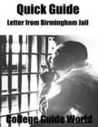 Image for Quick Guide: Letter from Birmingham Jail