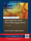 Image for Chance/Brooks&#39; Introduction to Derivatives and Risk Management