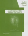 Image for Student Solutions Manual for Bassarear's Mathematics for Elementary  School Teachers, 6th