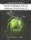 Image for Explorations, Mathematics for Elementary School Teachers