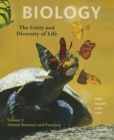 Image for Biology  : the unity and diversity of lifeVolume 5,: Animal structure and function