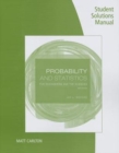 Image for Student Solutions Manual for Devore&#39;s Probability and Statistics for  Engineering and the Sciences, 9th
