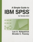 Image for A simple guide to IBM SPSS  : for version 22.0