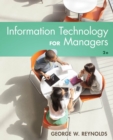 Image for Information Technology for Managers