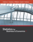 Image for Statistics for Business &amp; Economics (with XLSTAT Education Edition Printed Access Card)
