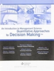 Image for An Introduction to Management Science : Quantitative Approaches to Decision Making