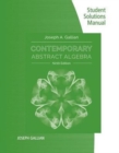 Image for Student Solutions Manual for Gallian&#39;s Contemporary Abstract Algebra,  9th