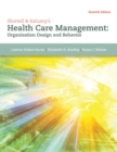 Image for Shortell & Kaluzny's health care management  : organization design and behavior