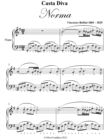 Image for Casta Diva Norma Elementary Piano Sheet Music