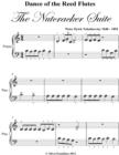 Image for Dance of the Reed Flutes Nutcracker Suite Beginner Piano Sheet Music