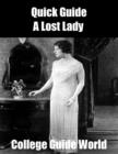 Image for Quick Guide: A Lost Lady