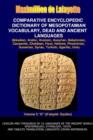 Image for V5.Comparative Encyclopedic Dictionary of Mesopotamian Vocabulary Dead &amp; Ancient Languages