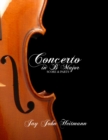 Image for Concerto In B Major: Score and Parts