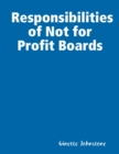 Image for Responsibilities of Not for Profit Boards