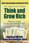 Image for Think and Grow Rich, Updated and Complete - with If You Can Count to Four...