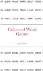 Image for Collected Word Games